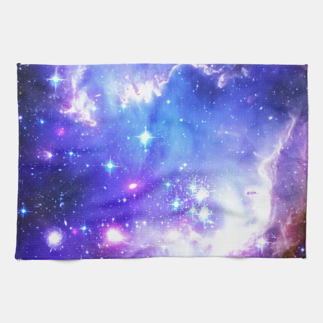 Paño De Cocina Nebulosa azul (Horizontal)