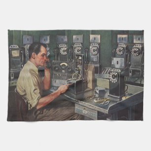 Paño De Cocina Negocio de Antigüedades, Reparador de Teléfonos de