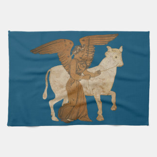 Paño De Cocina Nike y un toro