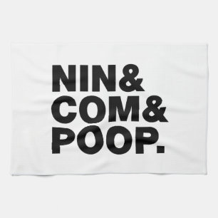 PAÑO DE COCINA NIN & COM & POOP.