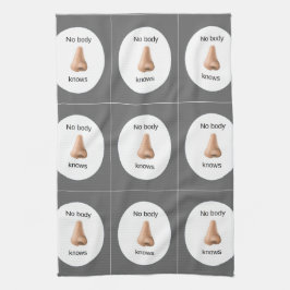 Paño De Cocina Ningún cuerpo sabe