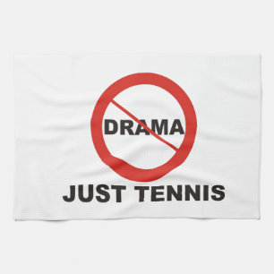 Paño De Cocina Ningún tenis del drama apenas