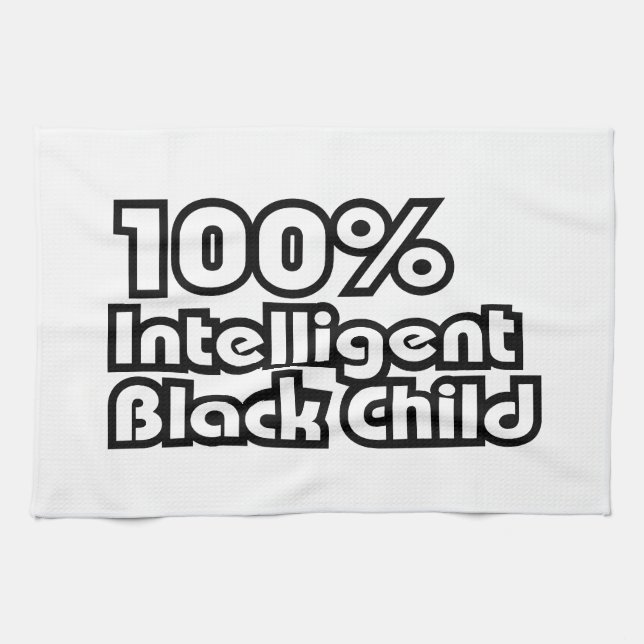 Paño De Cocina Niño negro 100% inteligente (Horizontal)