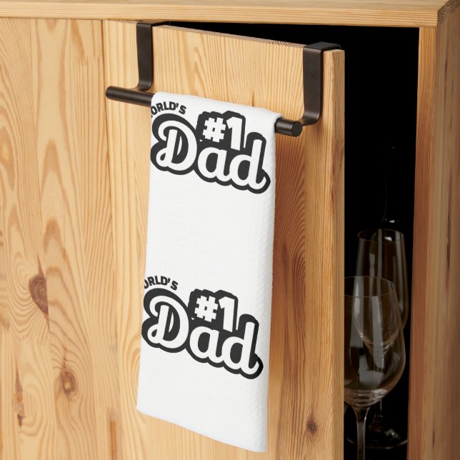 Paño De Cocina No.1 Dad (Pliegue de tercios)