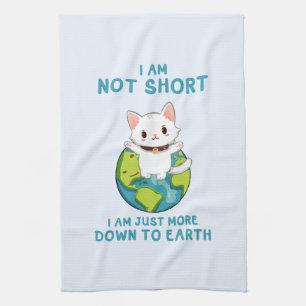 Paño De Cocina No corto, basta de bajar a la Tierra - Humor de ga