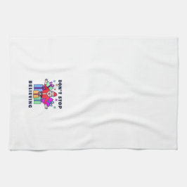 Paño De Cocina No dejes de creer a Santa con regalos