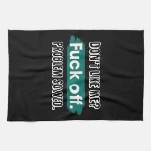 Paño De Cocina No me gusten los malditos problemas resueltos Grac