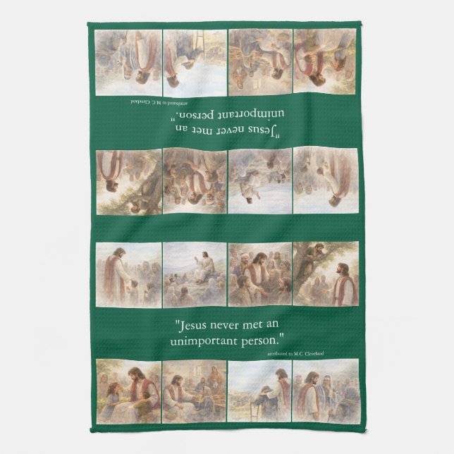 Paño De Cocina No unimportant person (Vertical)