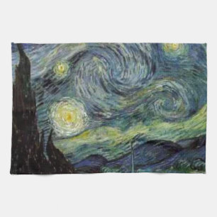 Paño De Cocina Noche Starry - van Gogh