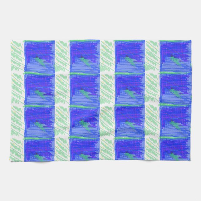 Paño De Cocina Noisy Nautical Theme Kitchen Towel (Horizontal)