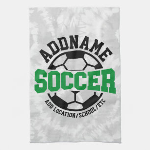 Paño De Cocina NOMBRE DE ADD Personalizado Jugador de Fútbol Tipo