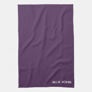 Paño De Cocina Nombre de color azul violeta de John