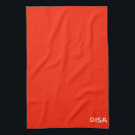 Paño De Cocina Nombre de color rojo de Disa<br><div class="desc">Nombre de color rojo de Disa</div>