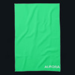 Paño De Cocina Nombre de color verde de Aurora<br><div class="desc">Nombre de color verde de Aurora</div>