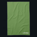 Paño De Cocina Nombre de color verde de Loerie<br><div class="desc">Nombre de color verde de Loerie</div>
