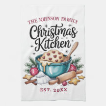 Nombre de familia de la cocina de Navidad