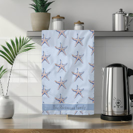 Paño De Cocina Nombre de familia Personalizado de frutas tropical