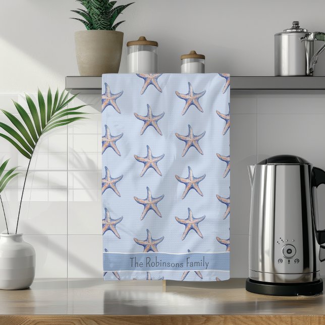 Paño De Cocina Nombre de familia Personalizado de frutas tropical (Subido por el creador)