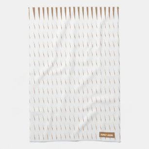 Paño De Cocina Nombre personalizado bandas monogramo ondas kit ma