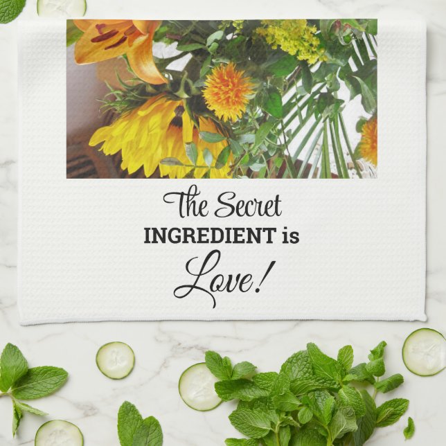 Paño De Cocina Nombre personalizado, comillas de texto Imprimir g (Doblado)