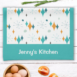 Paño De Cocina Nombre personalizado del patrón de arranque atómic