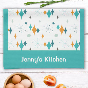 Paño De Cocina Nombre personalizado del patrón de arranque atómic