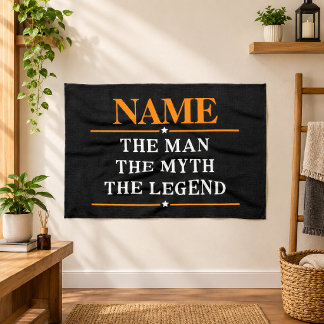Paño De Cocina Nombre Personalizado El Hombre El Mito La Leyenda