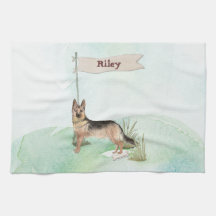 Nombre personalizado Pastor Mascota alemán Perro