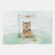 Nombre personalizado Perro Mascota Norfolk Terrier