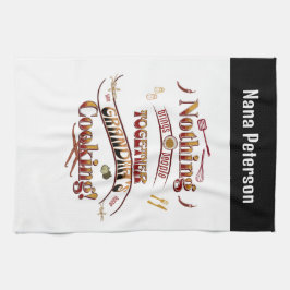 Paño De Cocina Nombre personalizado Regalo de cocina de la abuela