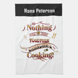 Paño De Cocina Nombre personalizado Regalo de cocina de la abuela