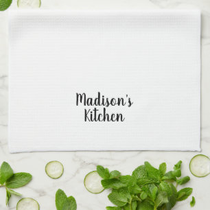 Paño De Cocina Nombre personalizado regalo de cumpleaños del día