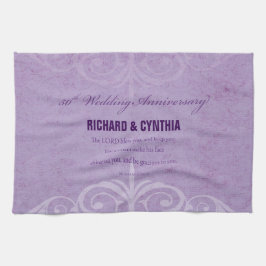 Paño De Cocina Nombres personalizados, 50 aniversario Boda a pare