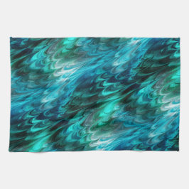 Paño De Cocina nonpareil kelpie verde azulado: