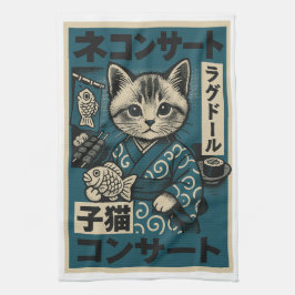 Paño De Cocina Noodle Neko