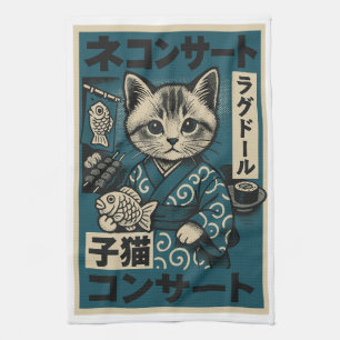 Paño De Cocina Noodle Neko