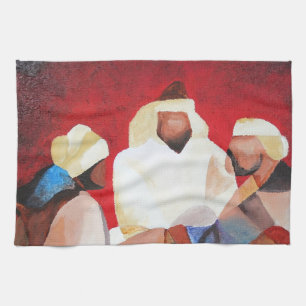 Paño De Cocina Nosotros Tres Reyes Los Sabios De Los Navidades