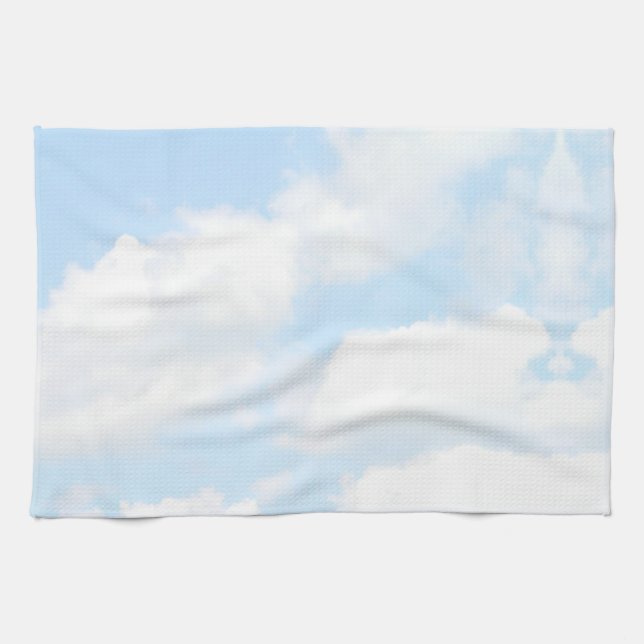 Paño De Cocina Nubes (Horizontal)