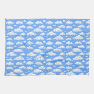 Paño De Cocina Nubes