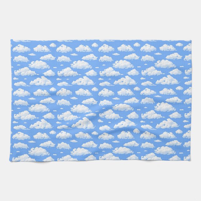 Paño De Cocina Nubes (Horizontal)