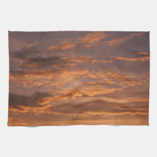 Paño De Cocina Nubes atardeceradas en fotografías en el cielo col