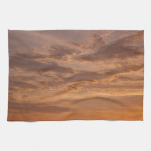 Paño De Cocina Nubes de sol II Pastel Naturaleza abstracta