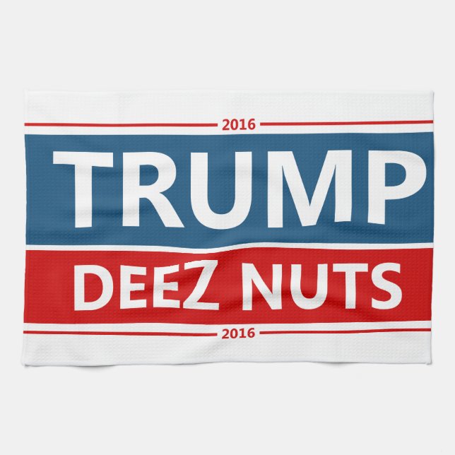 Paño De Cocina ¡Nueces de Trumpin Deez! (Horizontal)