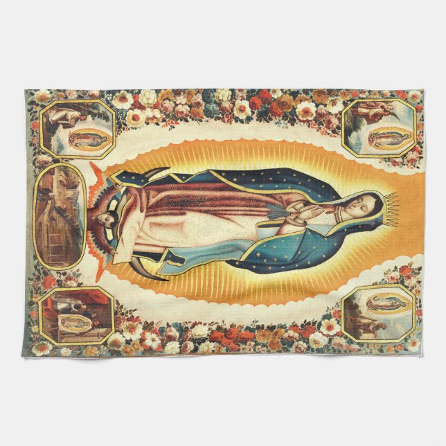Paño De Cocina Nuestra Señora de Guadalupe (Horizontal)