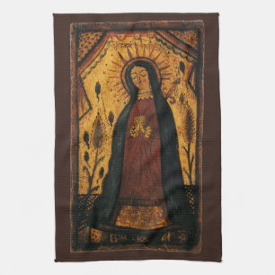 Paño De Cocina Nuestra Señora de Guadalupe por Pedro Antonio Fres