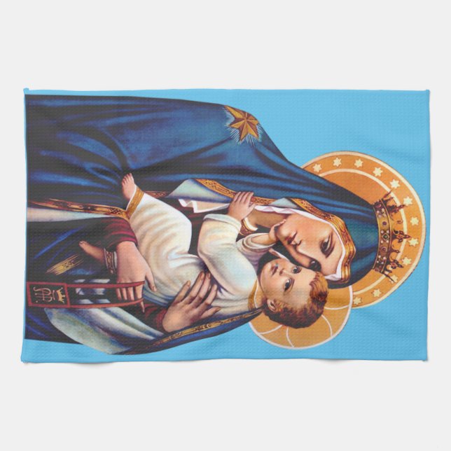 Paño De Cocina Nuestra Señora del Monte Carmelo (Horizontal)