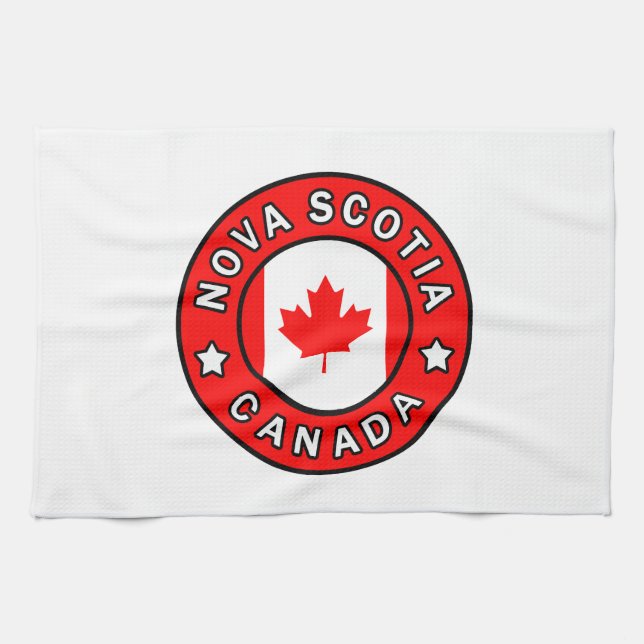Paño De Cocina Nueva Escocia Canadá (Horizontal)