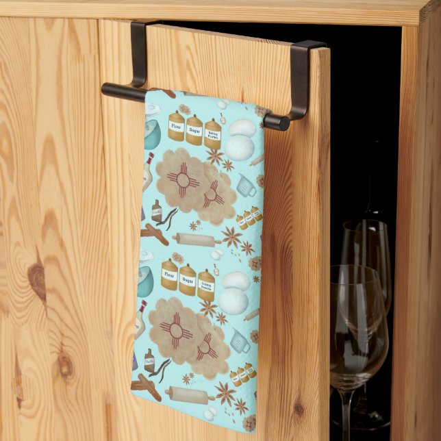 Paño De Cocina Nuevo México Biscochito Cookies Zia Sun (Pliegue de tercios)
