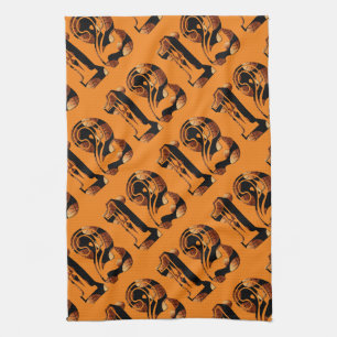 Paño De Cocina Número 12 de baloncesto,