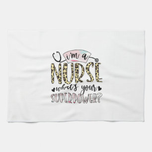 Paño De Cocina Nurse Gift   Orgullosa superenfermera